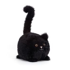 Jellycat small round black cat